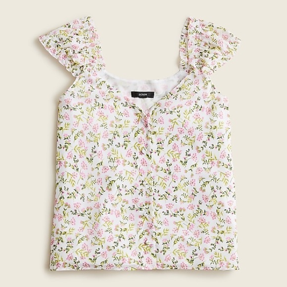 J. Crew Tops - J. Crew Chiffon Top M NWT